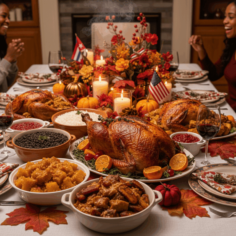 Mojo, Memories, and Turkey: How My Family Blends Cuban Sabor into Thanksgiving